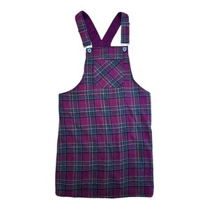 3/15$ ZC Plaid Pinafore Jumper – Size 14 (Youth)